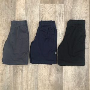 C9- 3 pairs basketball shorts